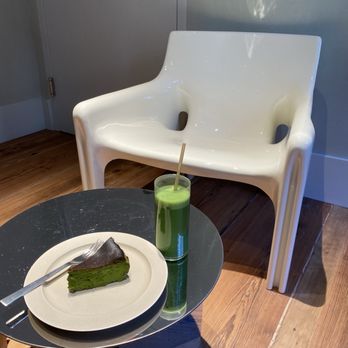 12 Matcha - Matcha cheesecake and matcha latte - Cafes Near Me - New York, New York