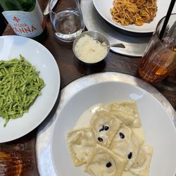Hostaria Vecchia Rapallo - Pear Ravioli, Trofie al Pesto, Taglierini Ragu