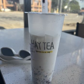Hay Tea - Mango Coconut milk purple rice drink is great - Bubble Tea Near Me - San Leandro, California