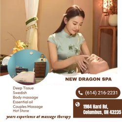 New Dragon Spa - Our traditional full body massage in Columbus, OH
includes a combination of different massage therapies like
Swedish Massage...