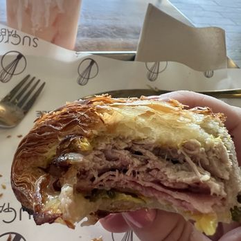 Sucre Table - Cuban Sandwich Croissant - Bakeries Near Me - Tampa, Florida