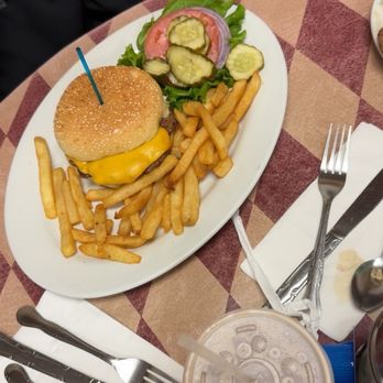 Hometown Cafe - Kids Menu: burger - Breakfast & Brunch Near Me - Reno, Nevada