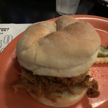 Hickory Park Restaurant Co. - Pulled pork sandwhich - American Near Me - Ames, Iowa Hickory Park Restaurant Co. - Pulled pork sandwhich - American Near Me - Ames, Iowa