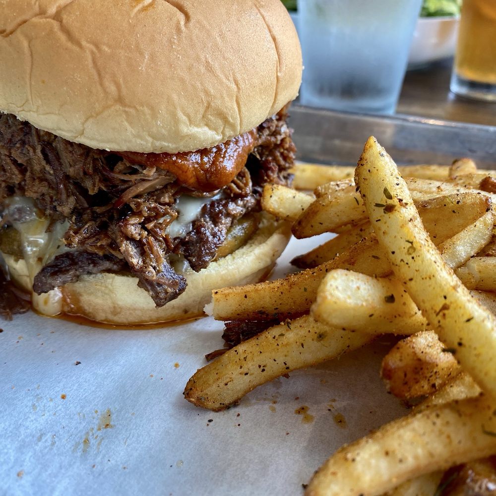 Summers Corner - Gunslinger Burger and crispy fries. - Local Flavor Near Me - Summerville, South Carolina