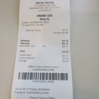 Mota Tacos - cheap! - Tacos Near Me - Indianapolis, Indiana