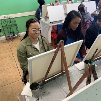 Joyful Expressions Paint and Taste - Concentrating!! - Paint & Sip Near Me - Gardena, California