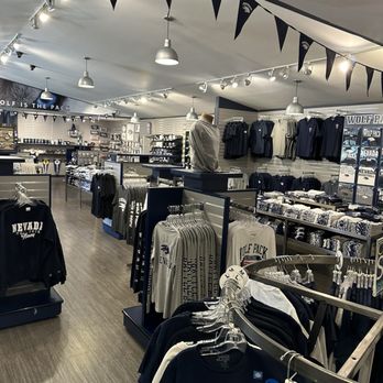 Silver and Blue Outfitters - Big, bright, and full of Wolfpack pride! - Sports Wear Near Me - Reno, Nevada Silver and Blue Outfitters - Big, bright, and full of Wolfpack pride! - Sports Wear Near Me - Reno, Nevada