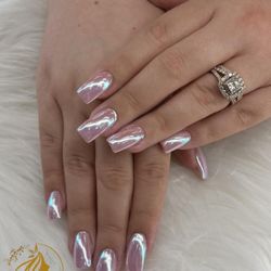 Luxury Nails & Spa - Tap Fill Set & Chrome