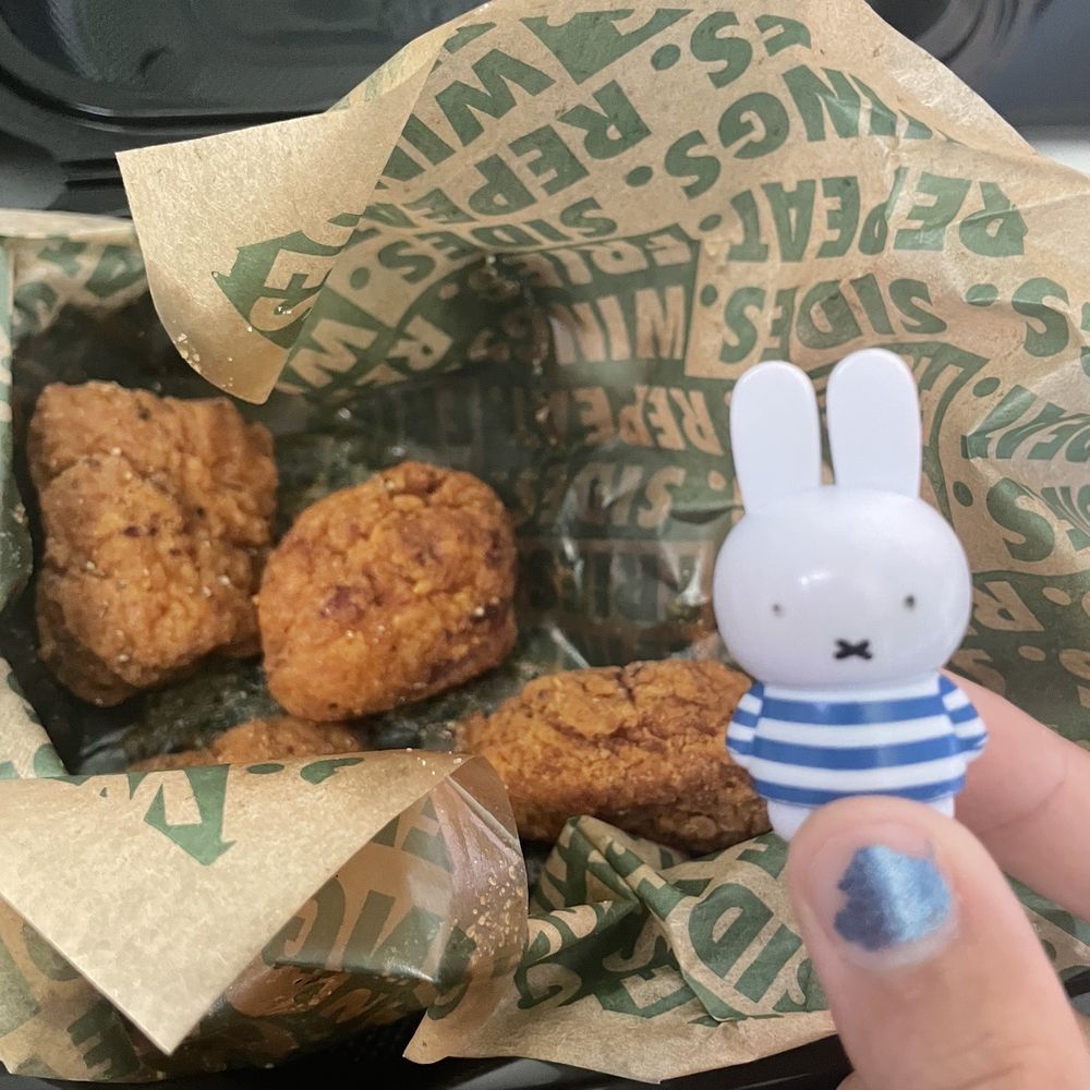 Wingstop - Lemon pepper and Louisiana Rub (boneless) - Chicken Wings Near Me - Canoga Park, California