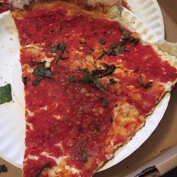 Rustique Pizza - Plain slice, $3.25 - Pizza Near Me - Jersey City, New Jersey