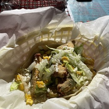 Pistolero's - Fried Avocado Taco - Mexican Near Me - Houston, Texas