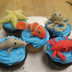St. Moritz - Sea Creature cupcakes