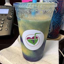 The Blue Shockwave Smoothie... Amazing!! The Blue Shockwave Smoothie... Amazing!!