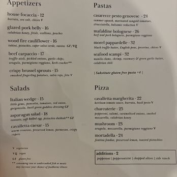Cavalletta Restaurant - July 2024 menu not including specials - New American Near Me - Aptos, California Cavalletta Restaurant - July 2024 menu not including specials - New American Near Me - Aptos, California