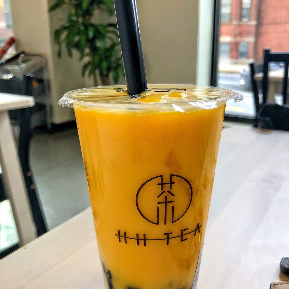 HH Tea - Regular mango bubble tea -25% ice, 25% sweetness - Bubble Tea Near Me - Baltimore, Maryland HH Tea - Regular mango bubble tea -25% ice, 25% sweetness - Bubble Tea Near Me - Baltimore, Maryland
