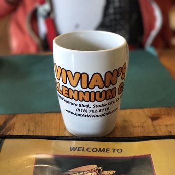 Vivian's Cafe - Vivian's mug can be purchased as a souvenir. - Breakfast & Brunch Near Me - Studio City, California Vivian's Cafe - Vivian's mug can be purchased as a souvenir. - Breakfast & Brunch Near Me - Studio City, California