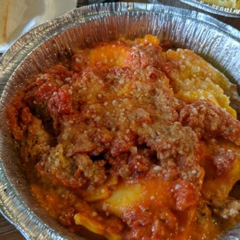 Alfredo's - Ravioli in meat sauce - Italian Near Me - Allston, Massachusetts