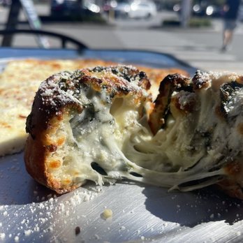 Pozzy Bros Pizza - Spinach & Garlic Pin Wheel - Pizza Near Me - Rockledge, Florida Pozzy Bros Pizza - Spinach & Garlic Pin Wheel - Pizza Near Me - Rockledge, Florida