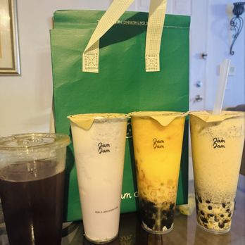Jam Jam Tea Lab - Ube Cheese Foam, Coconut Mango Pomelo,Oreo cream Boba fresh milk - Bubble Tea Near Me - Irvine, California Jam Jam Tea Lab - Ube Cheese Foam, Coconut Mango Pomelo,Oreo cream Boba fresh milk - Bubble Tea Near Me - Irvine, California