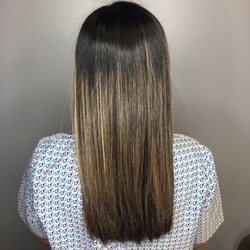 The Studio for Hair - Post keratin before haircut