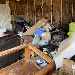 Fox’s Junk Removal - This is a recent garage clean out.