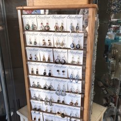 Berry Vines Garden Blooms & Unique Finds - Silver Forest Earrings. Ask us how to get a free pair!
