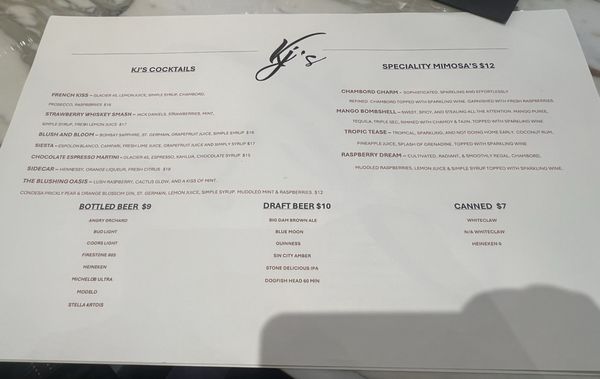 Menu photo 1 KJ’s Social Las Vegas, NV Menu photo 1 KJ’s Social Las Vegas, NV