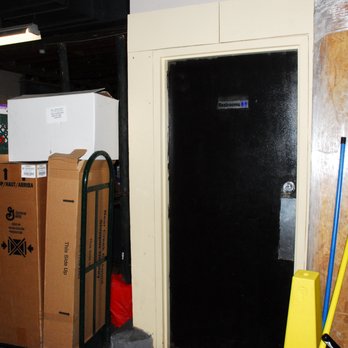 Safeway - Restroom door with push plate that cut my wrist a year ago. - Grocery Near Me - Tucson, Arizona
