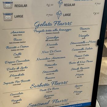 Gelato Paradiso - Menu - Ice Cream & Frozen Yogurt Near Me - Laguna Beach, California