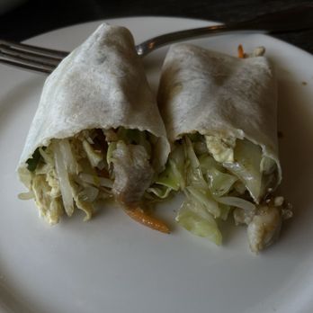 China Moon - Mu Shu cut open by me! - Chinese Near Me - Laguna Niguel, California