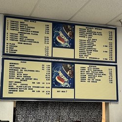 Masaru's - Menu