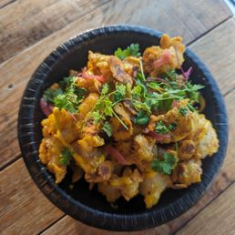 Cauliflower bowl (served at Khoury's Fine Wine & Spirits)