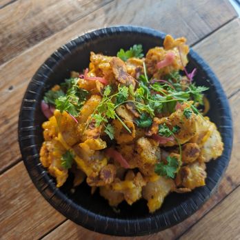 Good Bad Delicious - Cauliflower bowl (served at Khoury's Fine Wine & Spirits) - Food Trucks Near Me