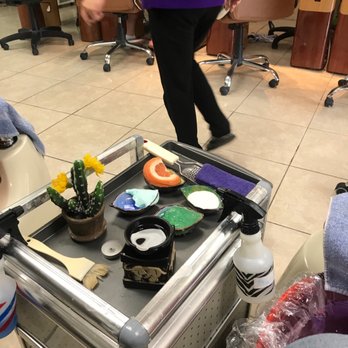 T J's Nails - One of many pedi selections - Nail Salons Near Me - Weatherford, Texas