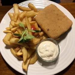 Restaurant U Macků - Smažák taky nebyl k zahození.