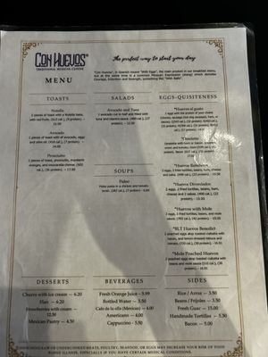 Menu photo 2 Con Huevos Trussville, AL Menu photo 2 Con Huevos Trussville, AL