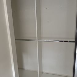 Shauna Fox Permanent Cosmetics - Double hanging space to maximize small closet.