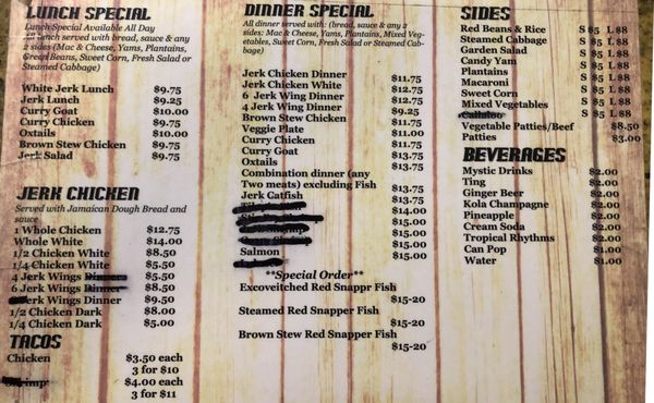 Menu photo 1 Just Jerk Cafe Chicago, IL