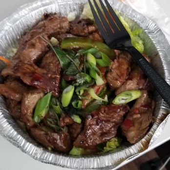 Steak Freak - Food - basil steak over vegetables. - Food Trucks Near Me - New York, New York Steak Freak - Food - basil steak over vegetables. - Food Trucks Near Me - New York, New York