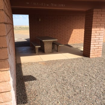 Meteor Crater Rest Area - Sheltered picnic areas - Rest Stops Near Me - Winslow, Arizona Meteor Crater Rest Area - Sheltered picnic areas - Rest Stops Near Me - Winslow, Arizona