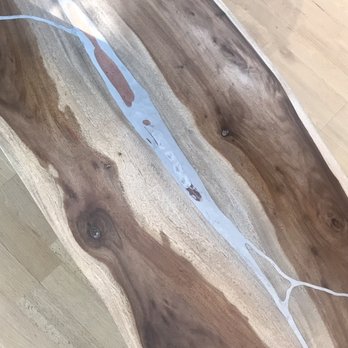 Blue Snow - Beautiful combination of metals and wood - Furniture Stores Near Me - Seattle, Washington
