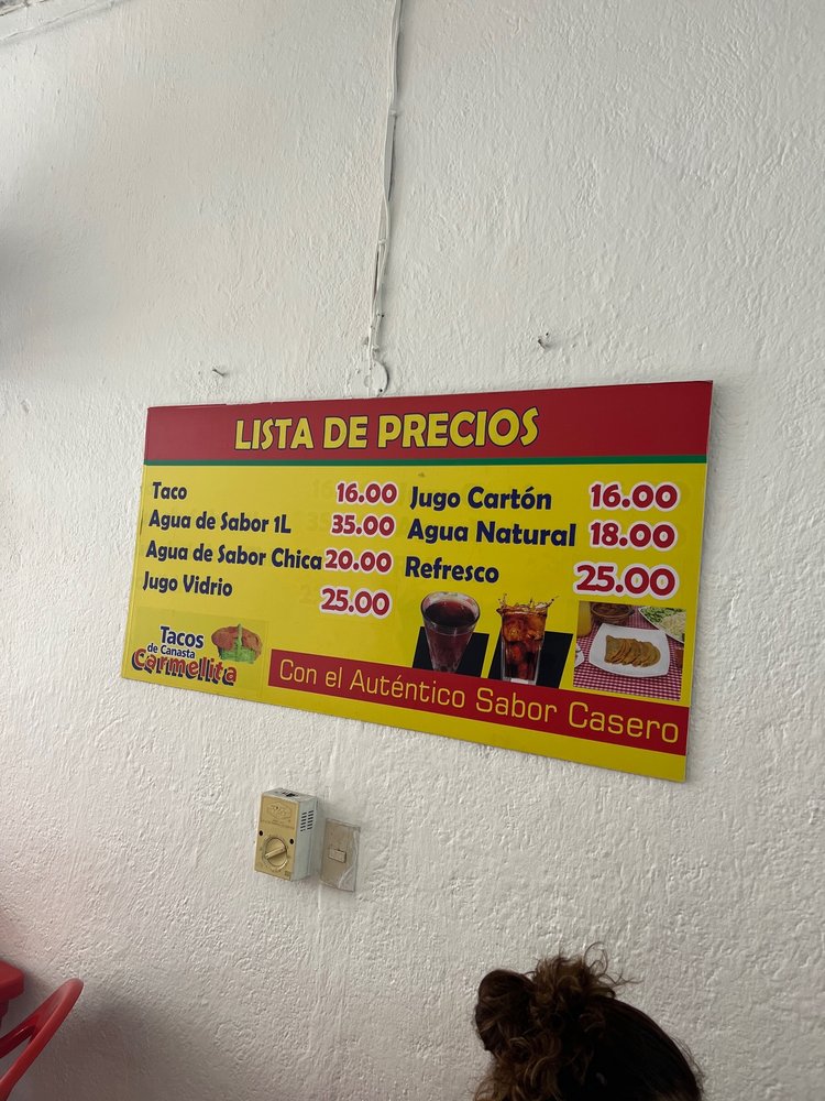 TACOS DE CANASTA CARMELITA C. Juárez 817, Puerto Vallarta, Jalisco