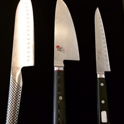Utah Knife Shop - Look at these beautiful knives just sharpened in house.