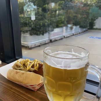 Flashpoint Brewing Company - Czech Pilsner and spicy dog - Breweries Near Me - Huntington Beach, California Flashpoint Brewing Company - Czech Pilsner and spicy dog - Breweries Near Me - Huntington Beach, California