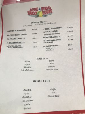Menu photo 7 Love Field Taco House Dallas, TX Menu photo 7 Love Field Taco House Dallas, TX
