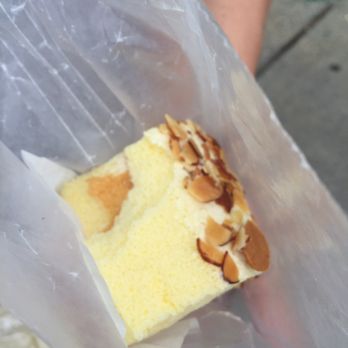 Seyu Mack Tenn - Horrible photo but this is the almond sponge cake, he said it tasted like a fresh mix of flour and egg - Bakeries Near Me - Quincy, Massachusetts Seyu Mack Tenn - Horrible photo but this is the almond sponge cake, he said it tasted like a fresh mix of flour and egg - Bakeries Near Me - Quincy, Massachusetts