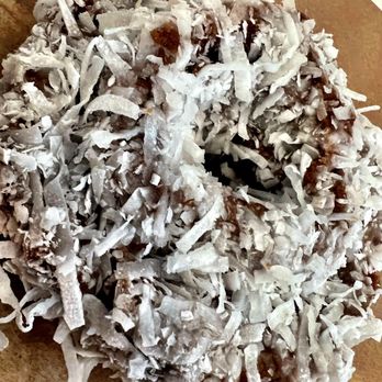 BAM Bar - Coconut vanilla cake donut - Coffee & Tea Near Me - New Port Richey, Florida BAM Bar - Coconut vanilla cake donut - Coffee & Tea Near Me - New Port Richey, Florida