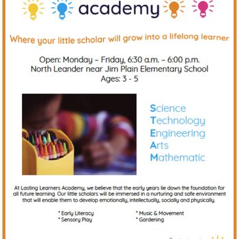 Lasting Learners Academy - Preschools Near Me - Leander, Texas