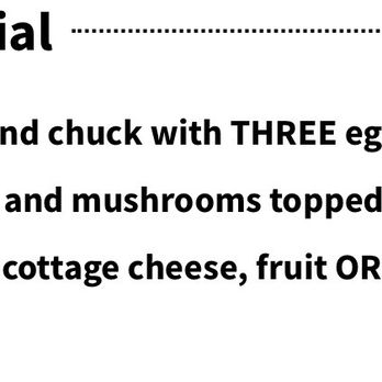 Chubby's - Where does it say on the menu that there is an upcharge for fruit? - Burgers Near Me - Fresno, California