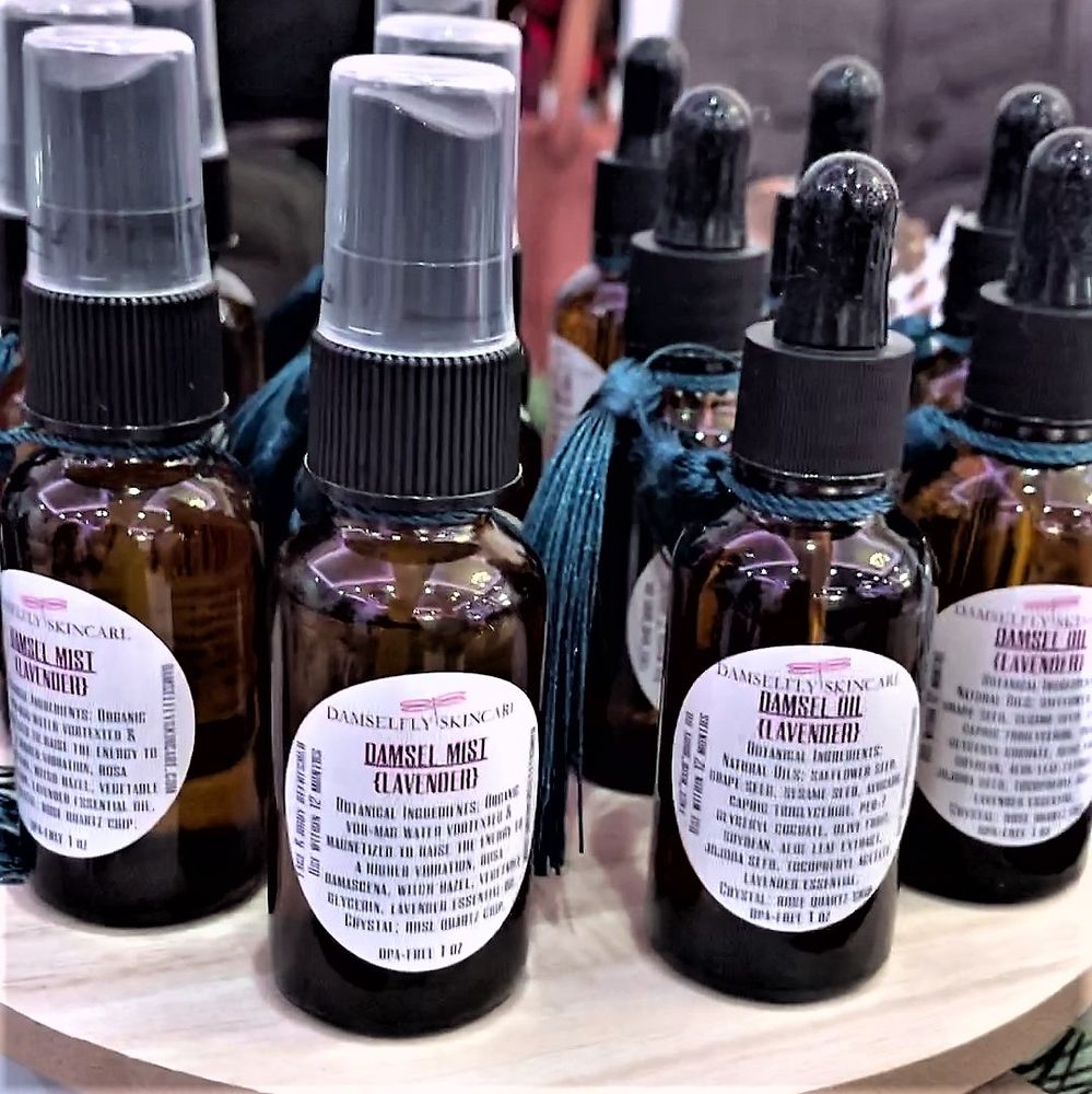 Damselfly Skincare Logo